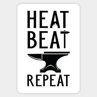 Heat Beat Repeat Sticker